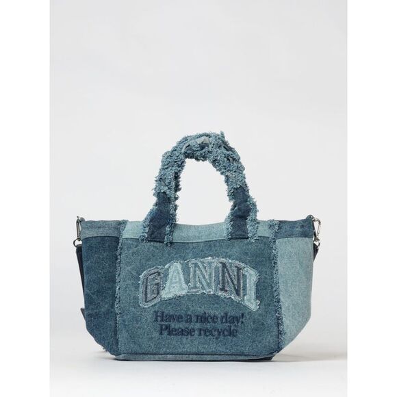 GANNI Handbags - Ganni Handbag Woman Blue